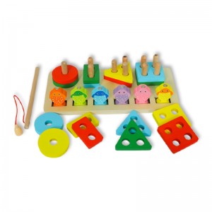2 in 1 Wooden Fishing Colomn